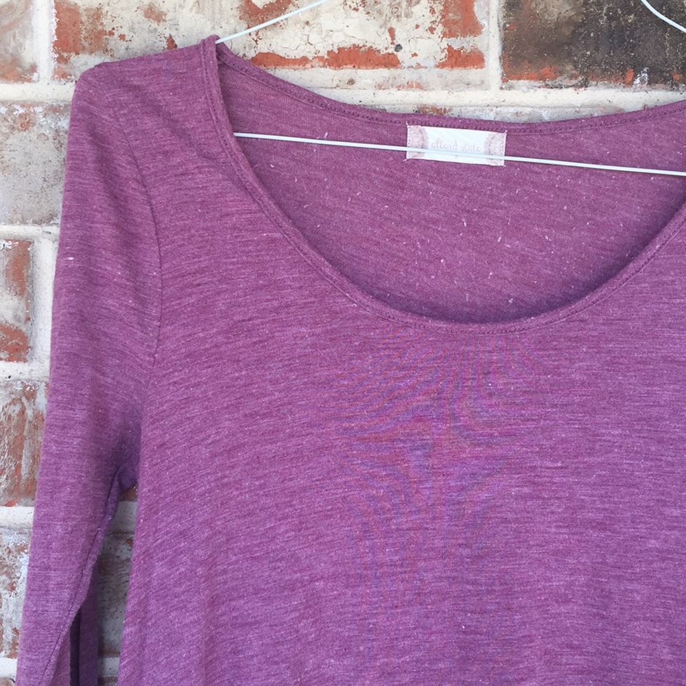 Altar’d State SOFT Mauve Boho Lace Tassel Tunic - Picture 3 of 8